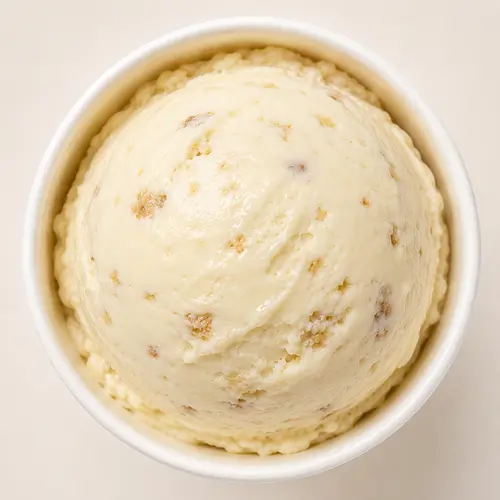 Banana Pudding ice cream scoop