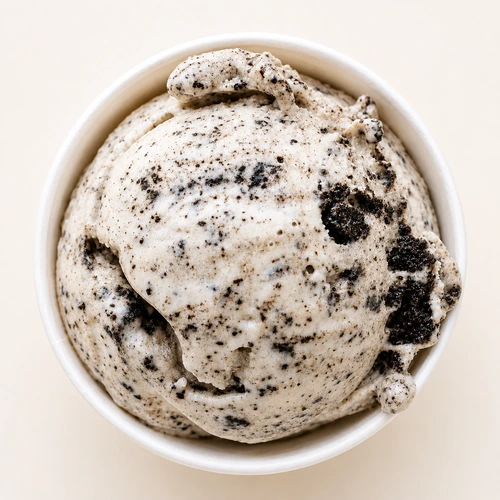 Cookies & Cream ice cream scoop