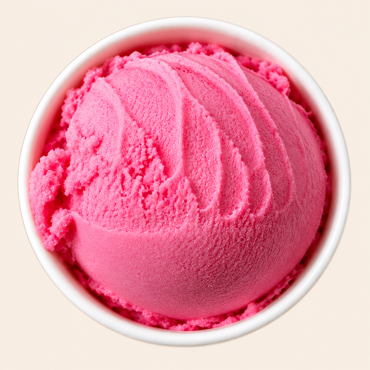 Prickly Pear ice cream scoop
