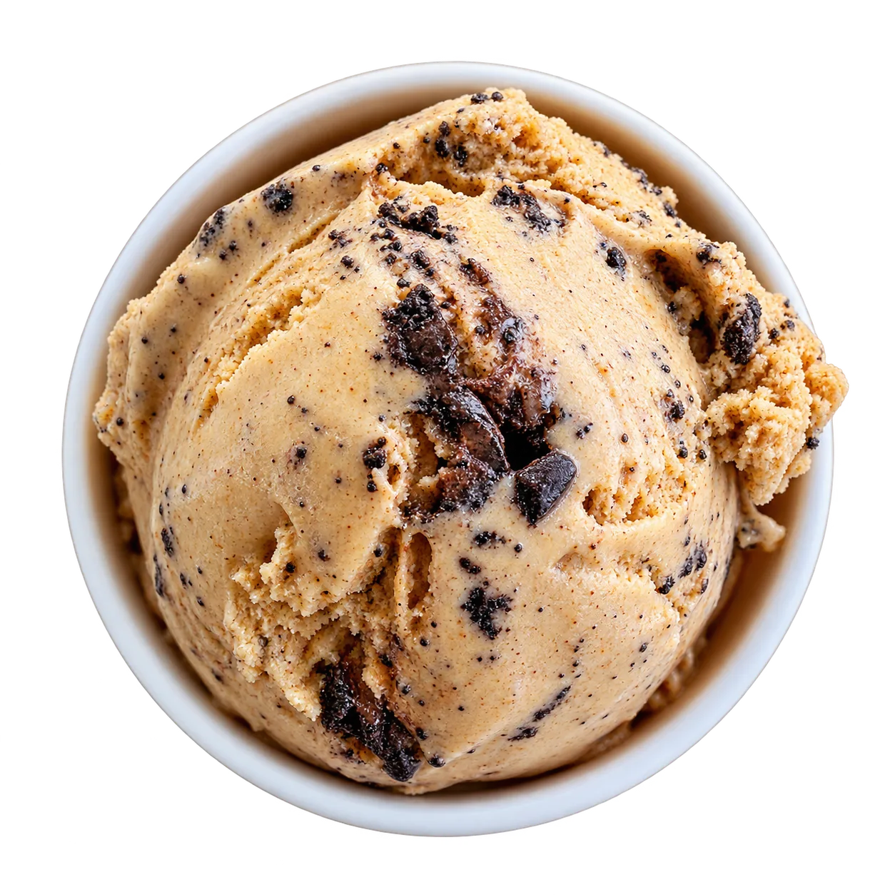 Pumpkin Graveyard ice cream scoop