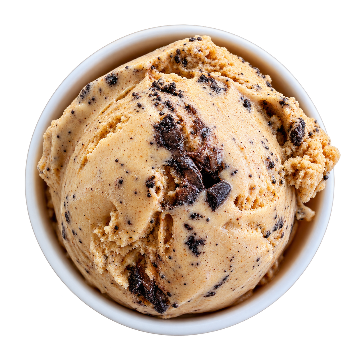 Pumpkin Graveyard ice cream scoop
