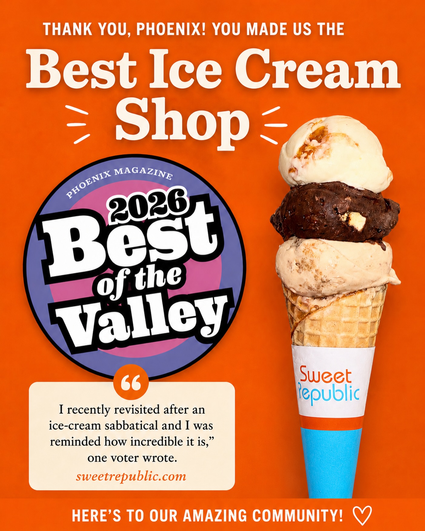 Sweet Republic ice cream special
